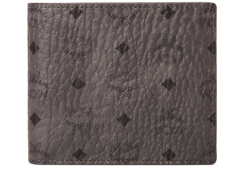 Grey mcm clearance wallet