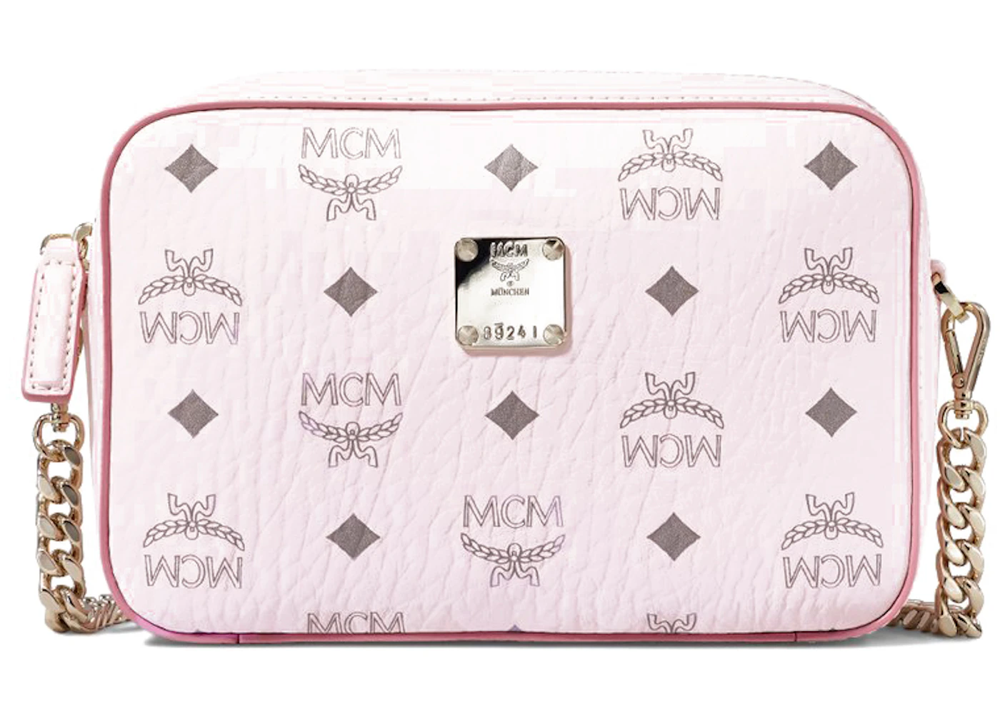 Mcm camera bag pink Clearance