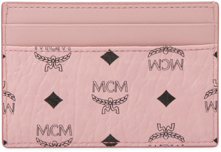 100% Authentic MCM Pink Visetos *Not For Sale* Pouch With Dust Bag