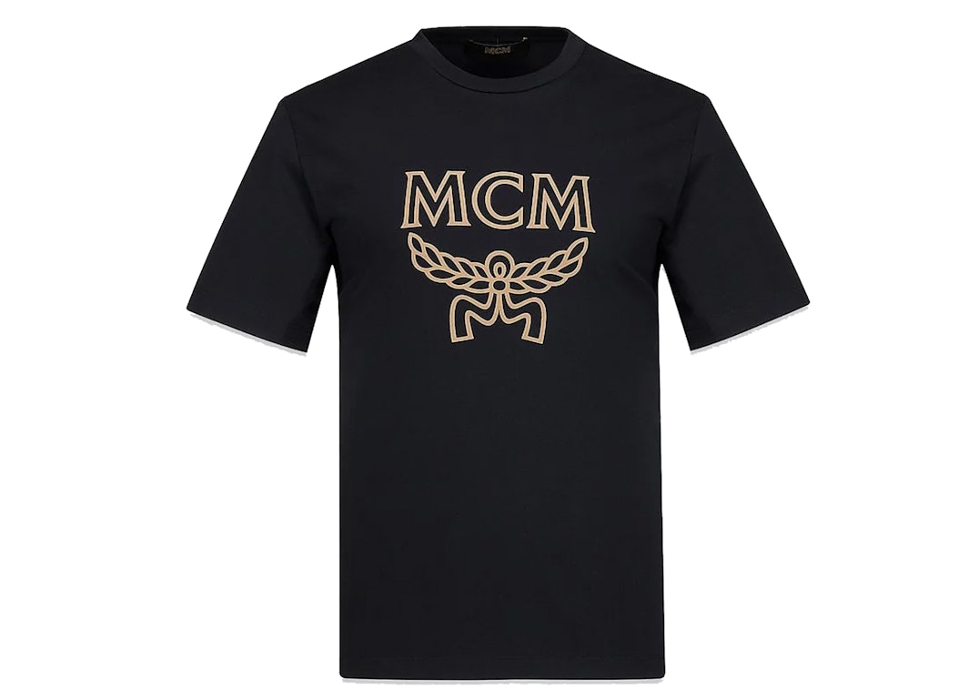 Pre-owned Mcm Classic Logo T-shirt Black