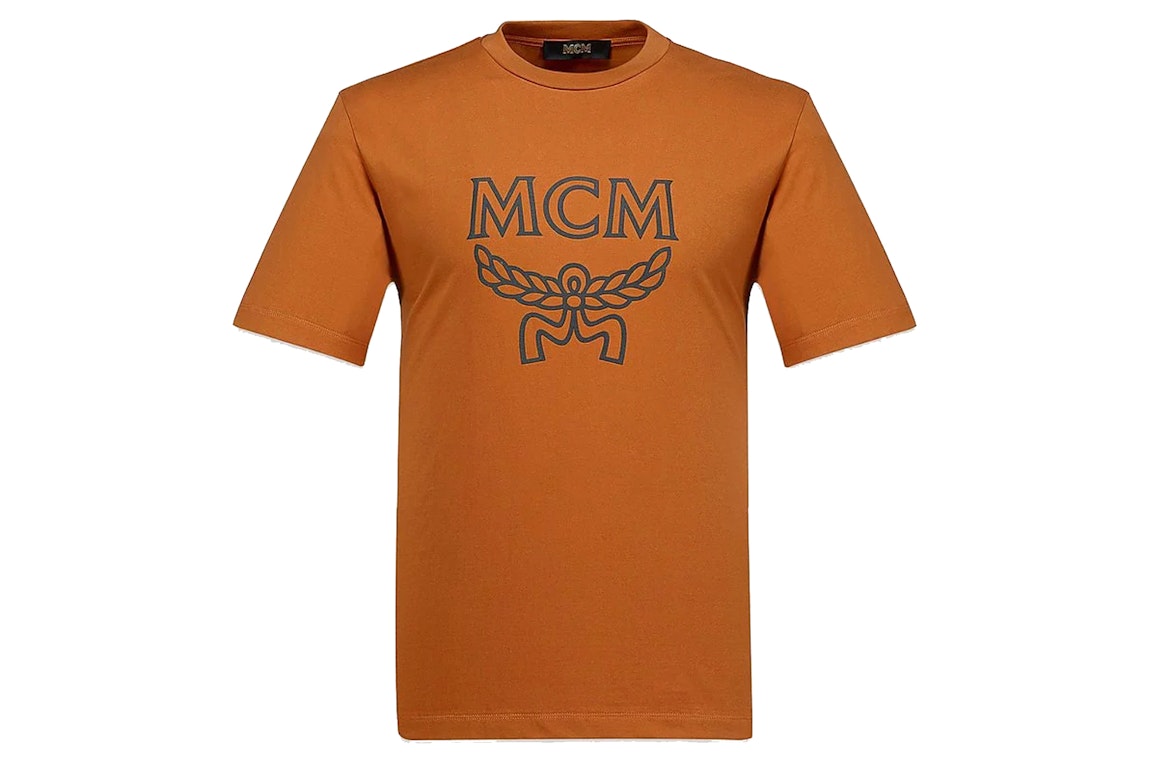 Pre-owned Mcm Classic Logo T-shirt Brown