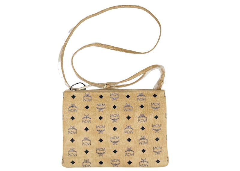 Mcm monogram crossbody online bag