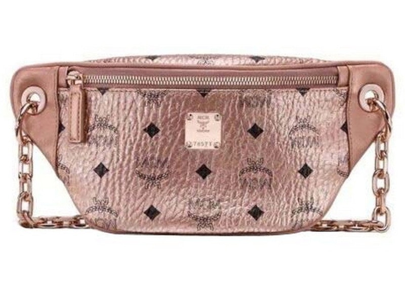 Rose gold best sale mcm tote