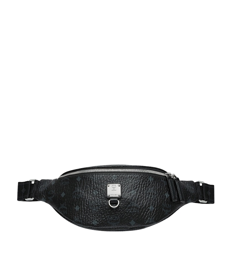 MCM Fursten Belt Bag Visetos Small Black