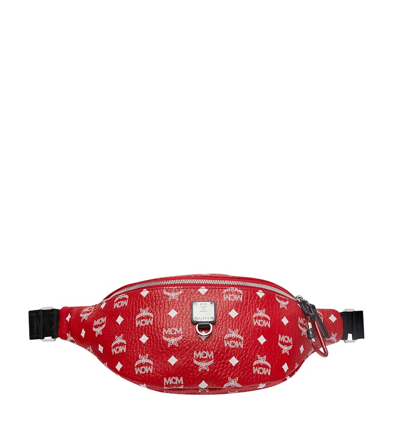 Mcm fanny pack white hotsell