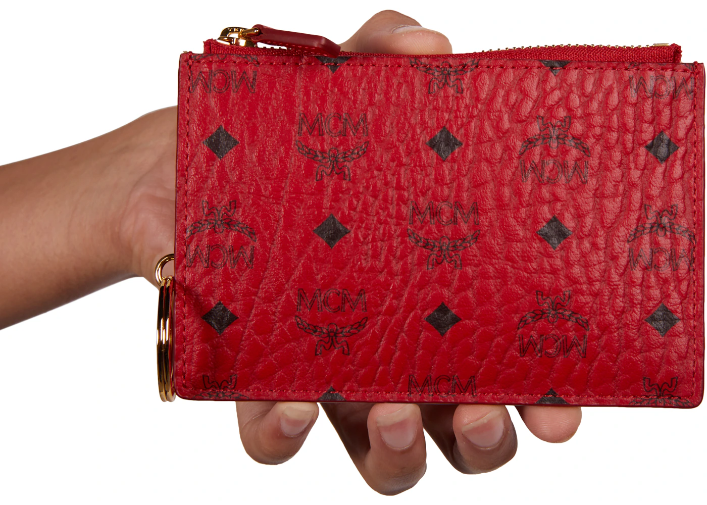 Mcm key pouch red Clearance