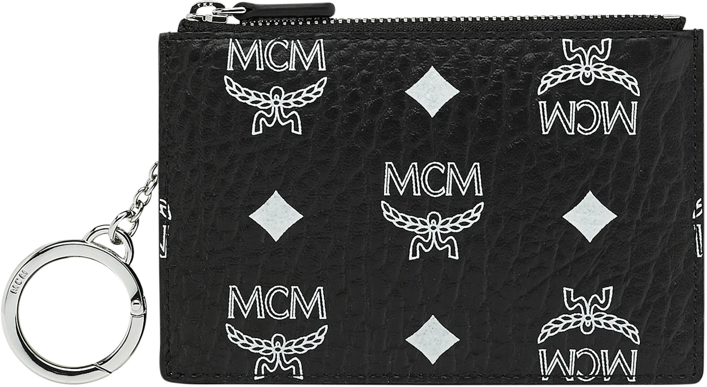 MCM Visetos Original Key Wallet