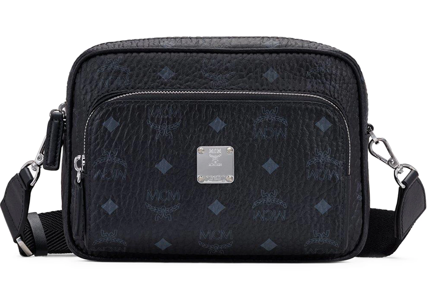 Mcm visetos crossbody bag black Clearance