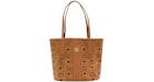 MCM Liz Vi Mini Shopper Cognac
