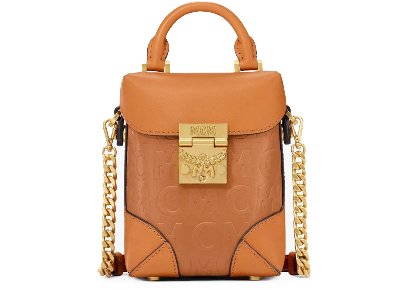 Mcm soft berlin crossbody in visetos Clearance