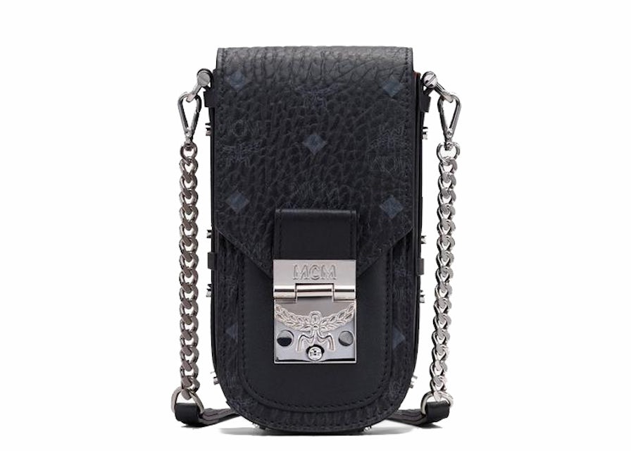 MCM Black Mini Patricia Leather Crossbody Bag, Best Price and Reviews