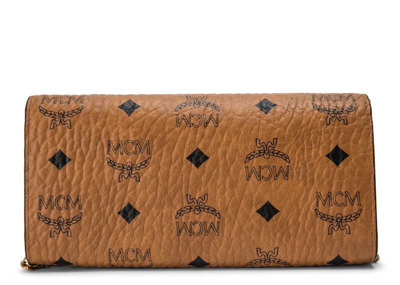 Mcm patricia shop trifold wallet