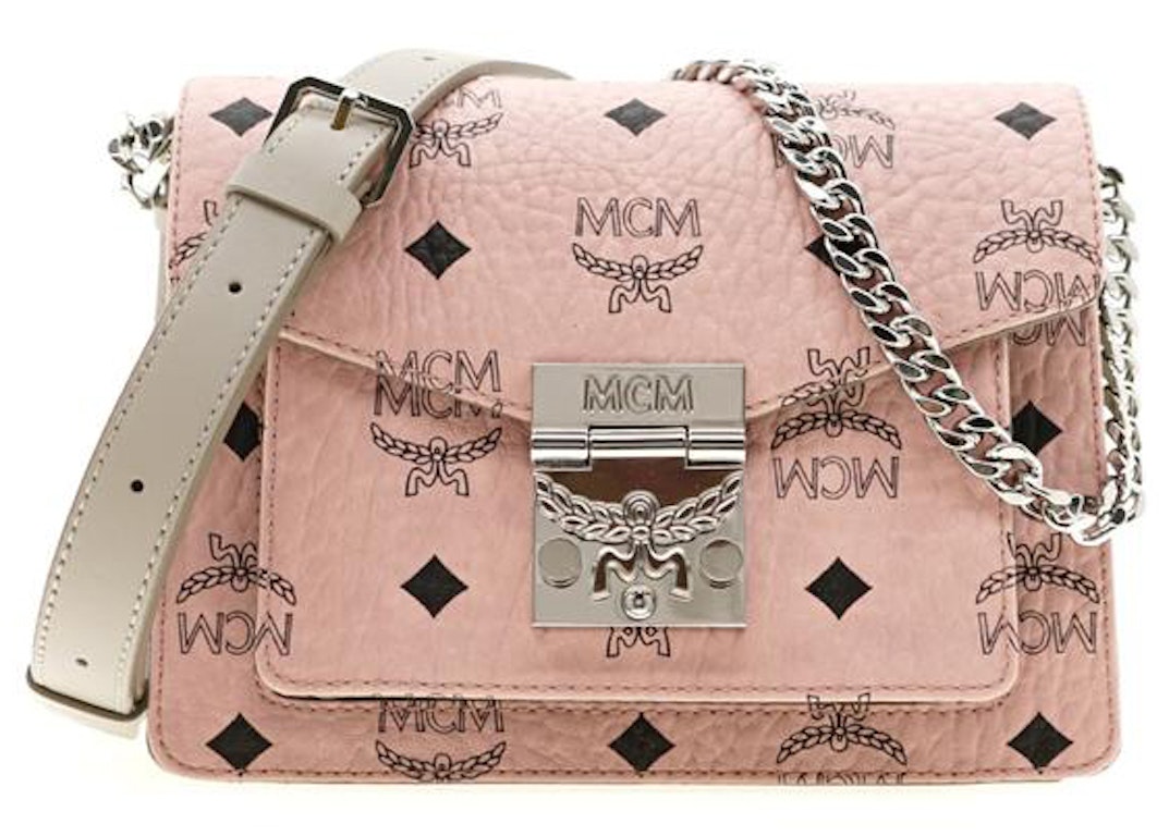 MCM Patricia Mini Smooth Leather Crossbody Bag