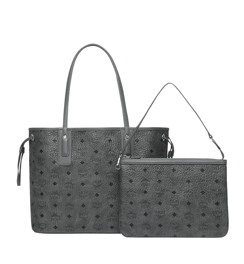 Mcm outlet grey tote