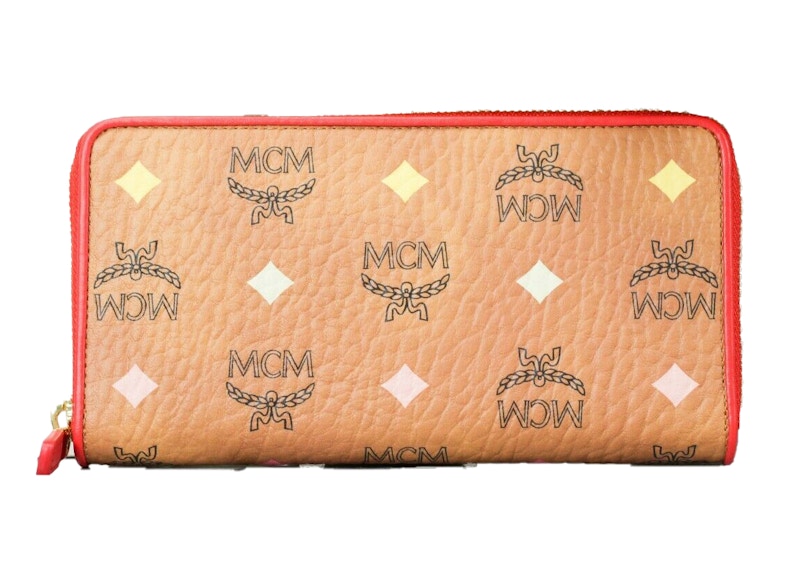 Mcm hotsell wallet cognac