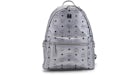MCM Stark Zaino Visetos Borchie Laterali Argento