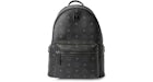 MCM Stark Zaino Visetos Borchie Laterali Piccolo/Medio Nero