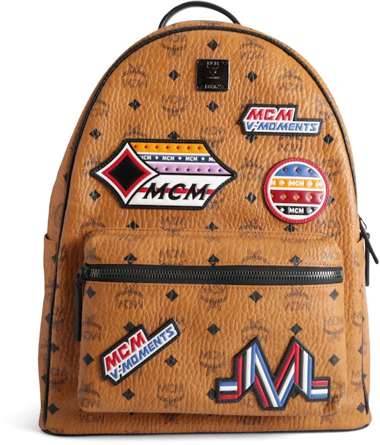 Medium MCM x BAPE Stark Belt Bag in Camo Visetos BAPE CAMO