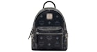 MCM Stark Bebe Boo Zaino Visetos Borchie Laterali X-Mini Nero