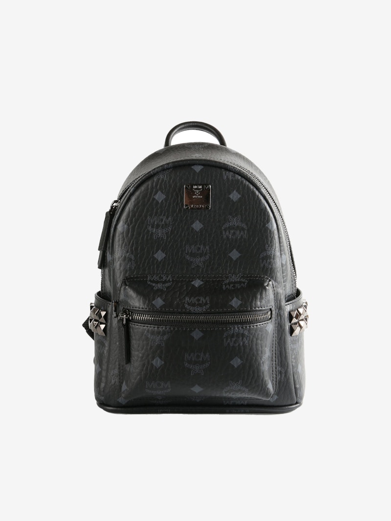 MCM Startk Vi Mini Backpack Black