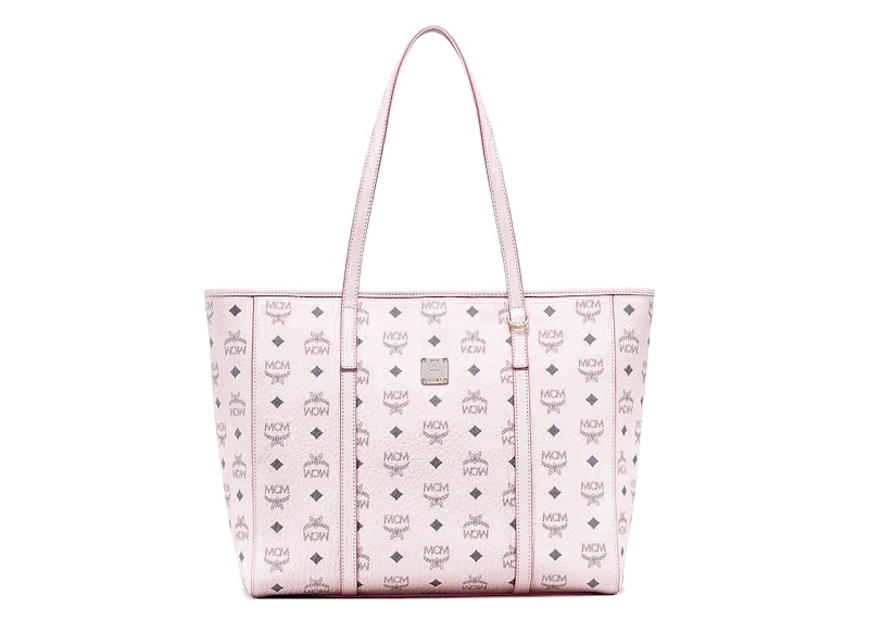 Mcm pink shopper on sale tote