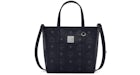 MCM Toni Shopper Mini Visetos Nero