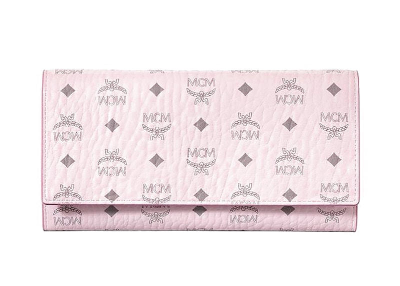 mcm trifold wallet