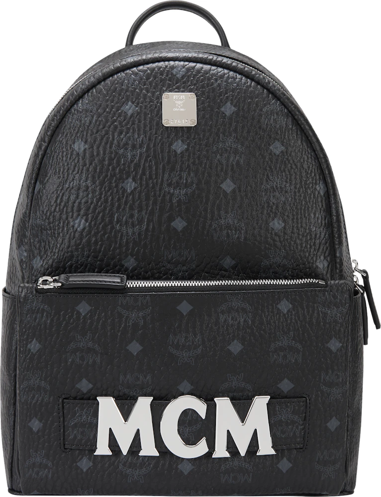 MCM x BAPE Stark Backpack Medium Visetos Camo in Coated Canvas