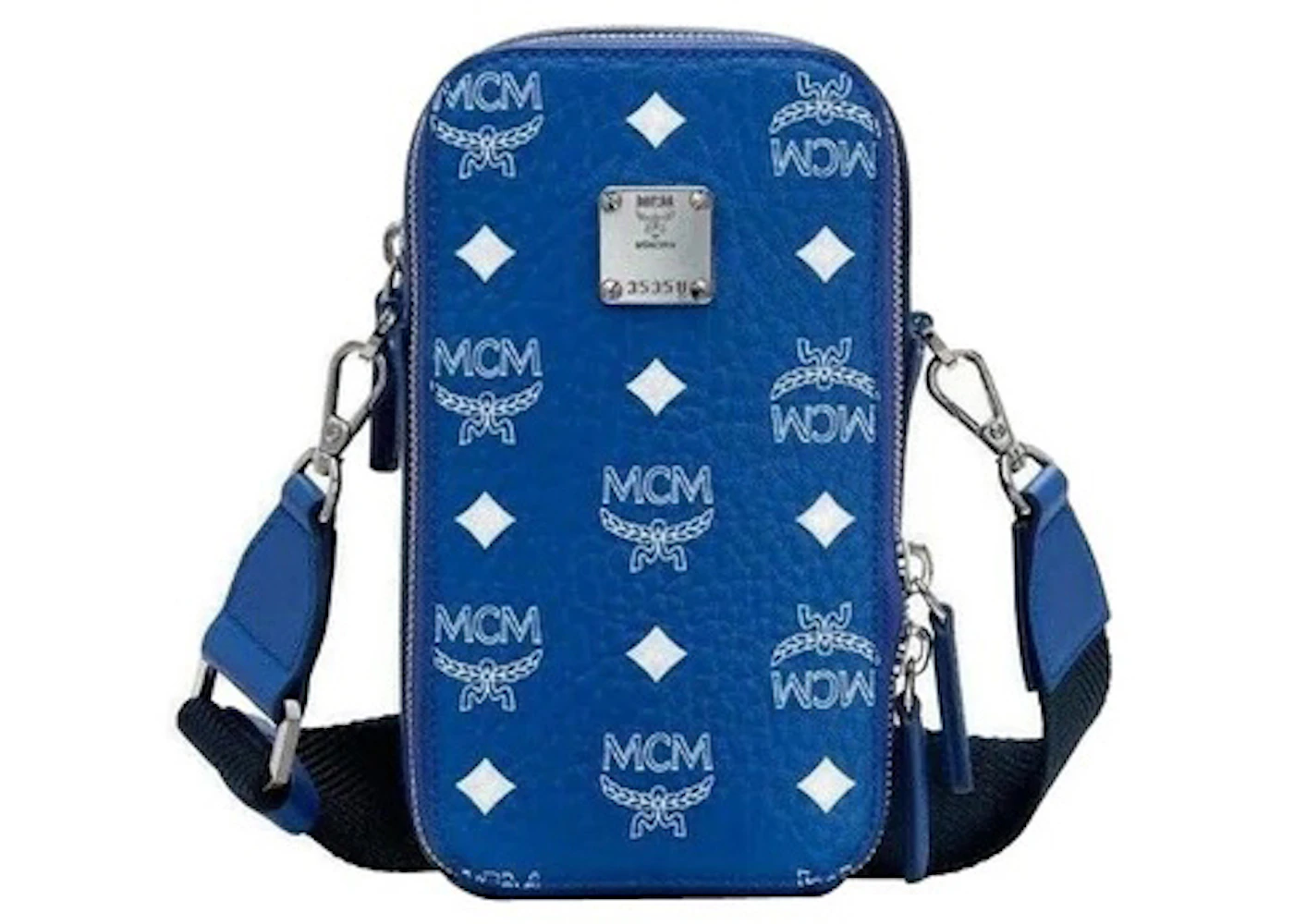 Mcm camera bag blue Clearance