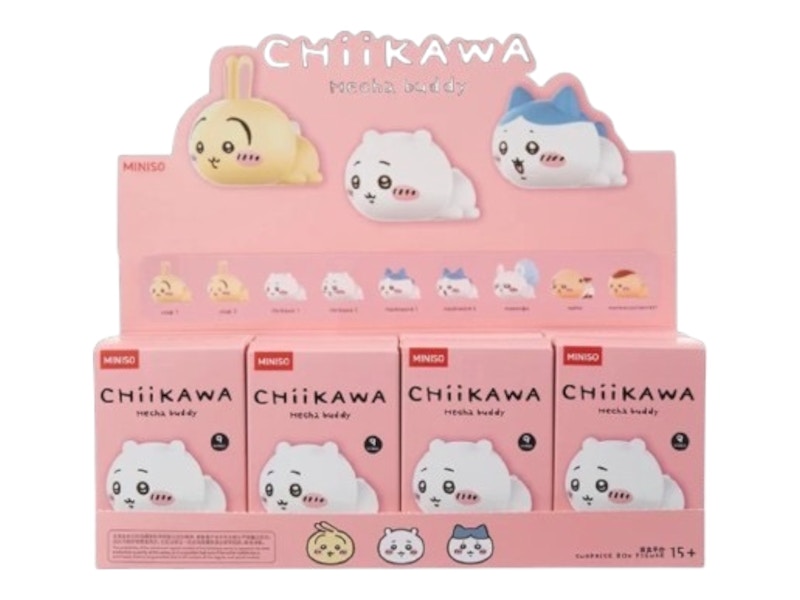 Miniso Top Toy x Chiikawa Hechat Buddy Series Figure Sealed Case