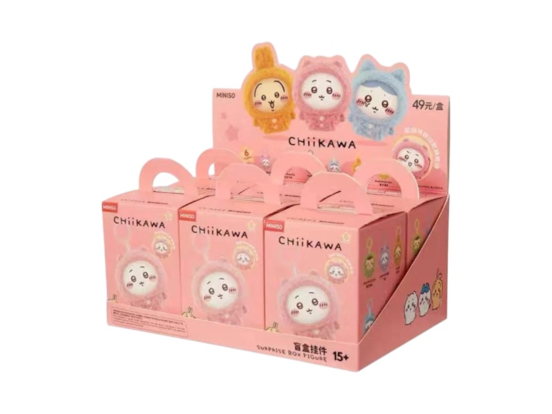 MINISO YOYO フィギュアセット　ICONBOX ブラインドボックス MINISO YOYO Tilted Head Series Blind Box Mini Figure Art Toy