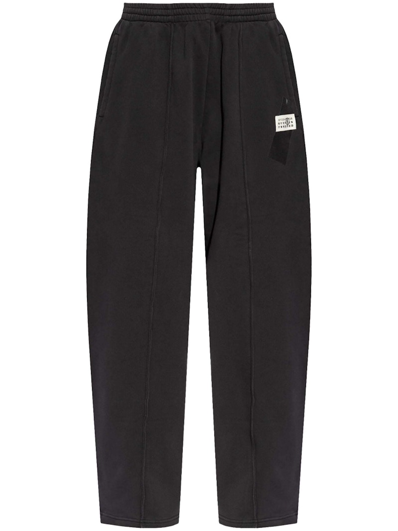 Pre-owned Mm6 Maison Margiela Women's Mm6 Baggy Pants In Washed Black