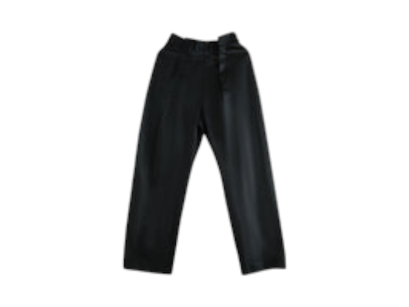 Pre-owned Mm6 Maison Margiela Women's Mm6 Pleated Trouser In Black