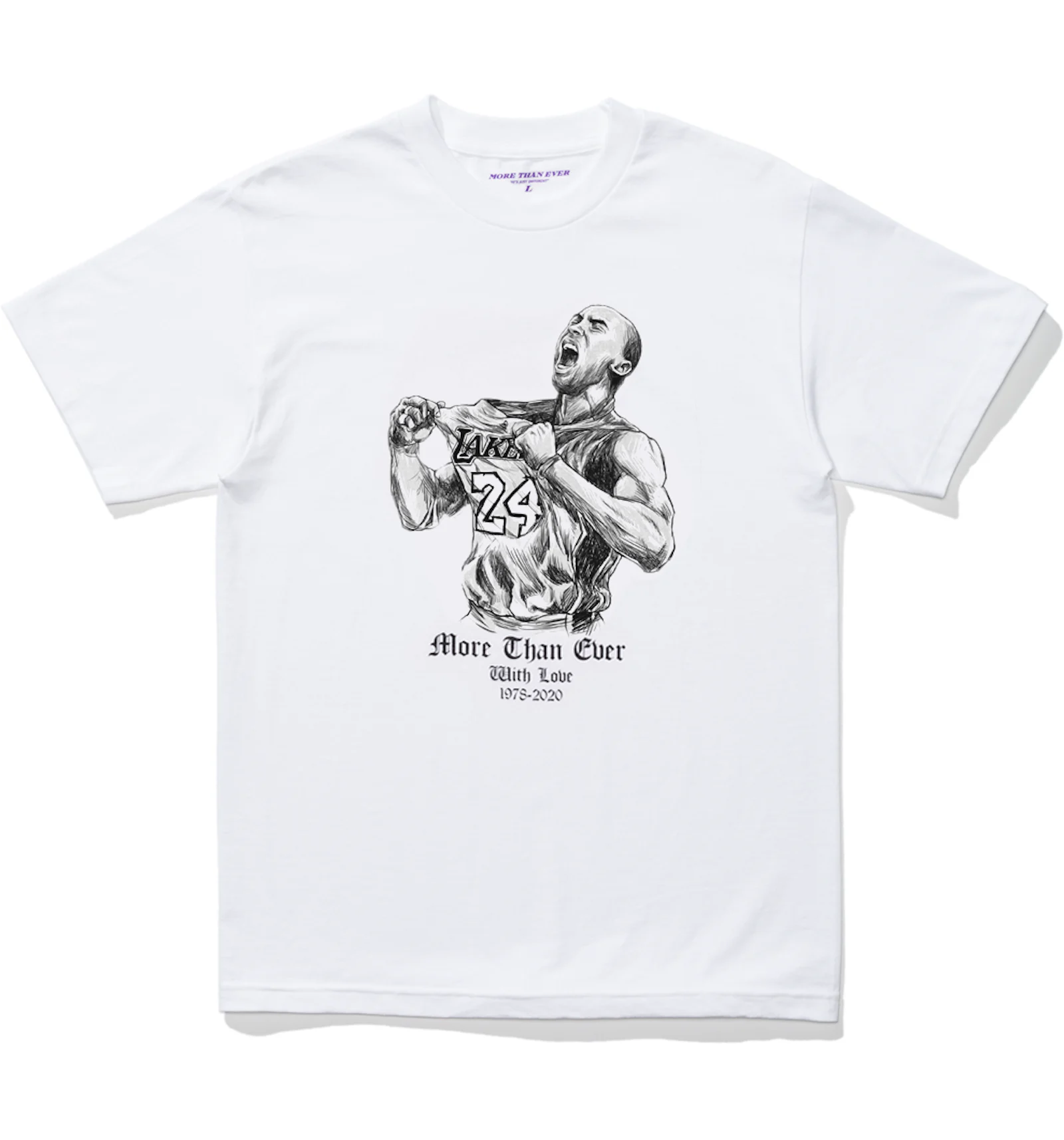 T shirt best sale kobe uomo oro