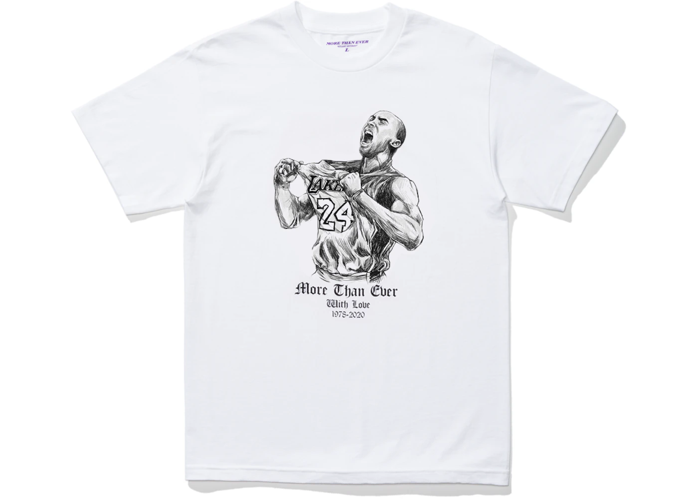 Kobe 2024 white shirt