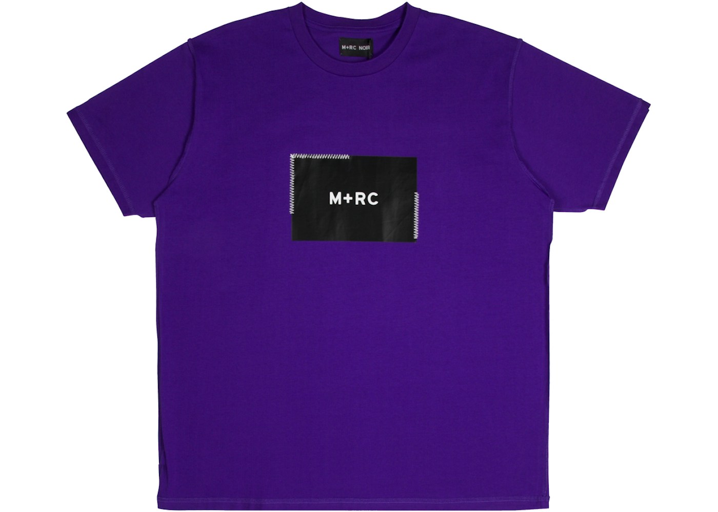 MRC Noir Stitched Box Logo Tee Purple - SS18