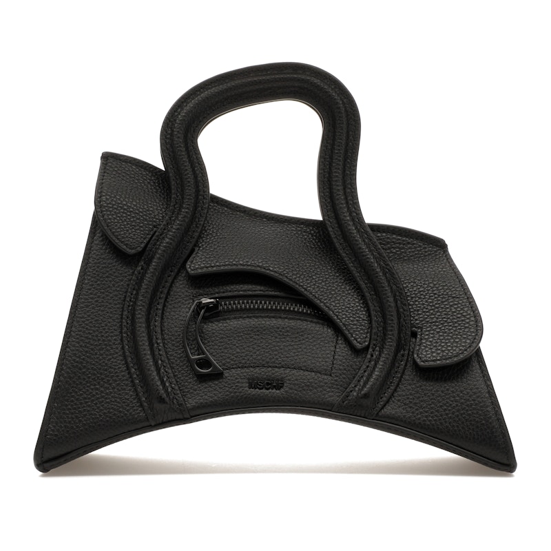 Pre-owned Mschf Women's  Global Supply Chain Telephone Handbag In Black