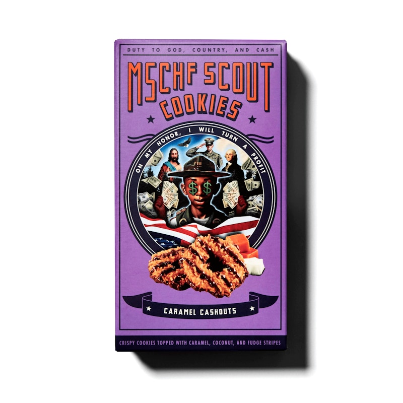MSCHF Scout Cookies "Caramel Cashouts" (Not Fit For Human Consumption)