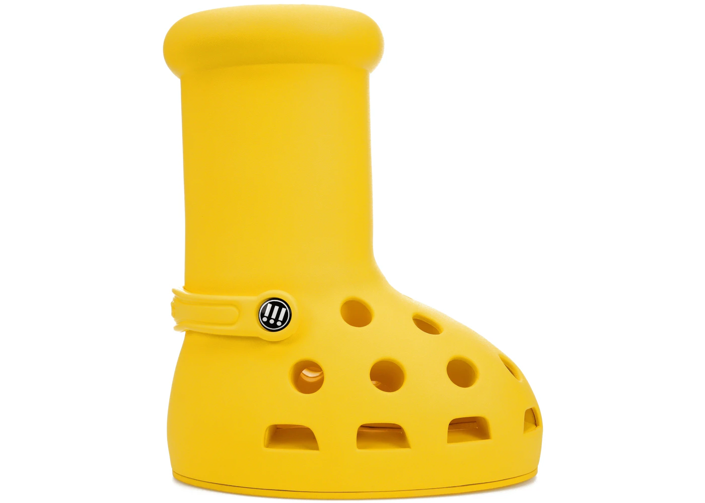 MSCHF x Crocs Big Red Boot (Yellow) Men's MSCHF010-Y US