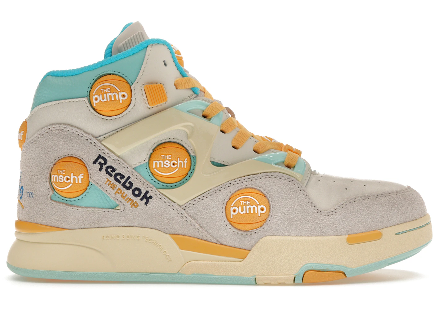 MSCHF x Reebok Pump Omni Zone IX Sunbleached Men's - MSCHF013-SB - US MSCHF x Reebok Pump Omni Zone IX Sunbleached Men's - MSCHF013-SB - US