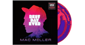 Mac Miller Best Day Ever Urban Outfitters Exclusive 2XLP Vinyl Purple/Pink/Red