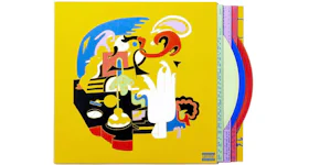 Mac Miller Faces Tri-Color Edition 3XLP Vinyl Green, Red & Blue