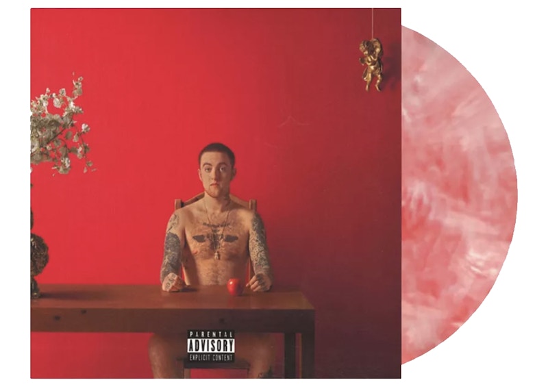 Mac Miller Watching Movies With The Sound Off Limited Edition 2XLP Vinyl Red Marble US