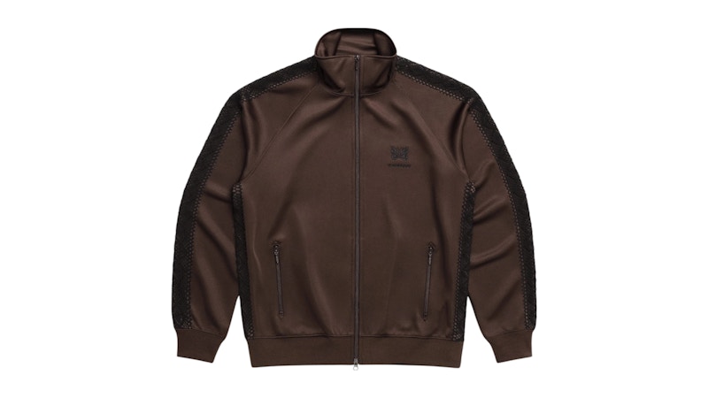 Madhappy x Needles Lace Track Jacket Dark Coffee - SS25 - US Madhappy x Needles Lace Track Jacket Dark Coffee - SS25 - US