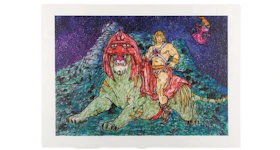 Madsaki x Masters of the Universe He-Man & Battle Cat Print (Open Edition)