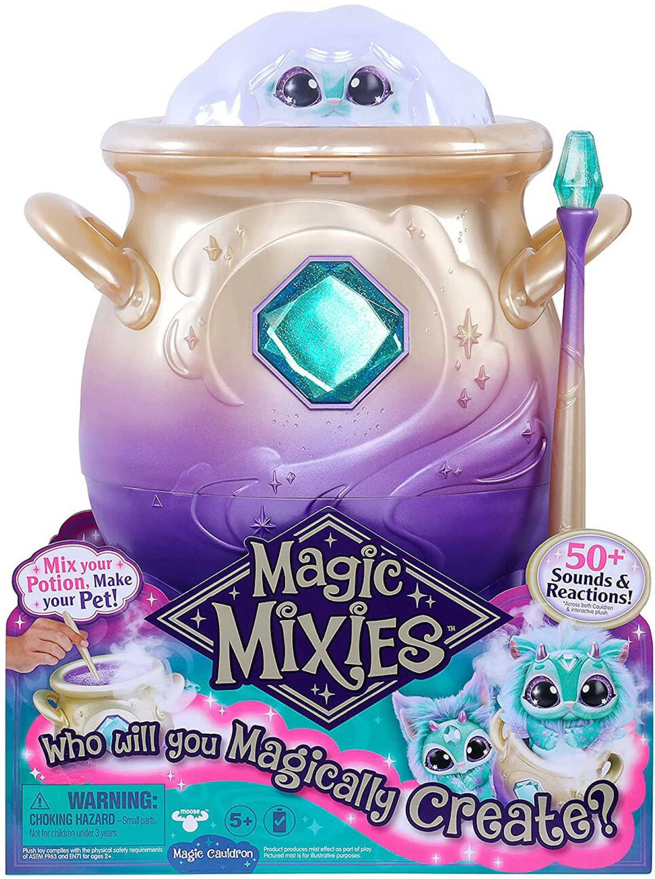 Magic Mixies Magic Cauldron Toy Blue - US