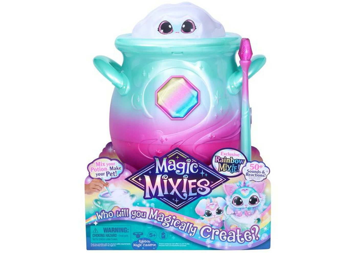 Magic Mixies Magic Cauldron Toy Rainbow - US