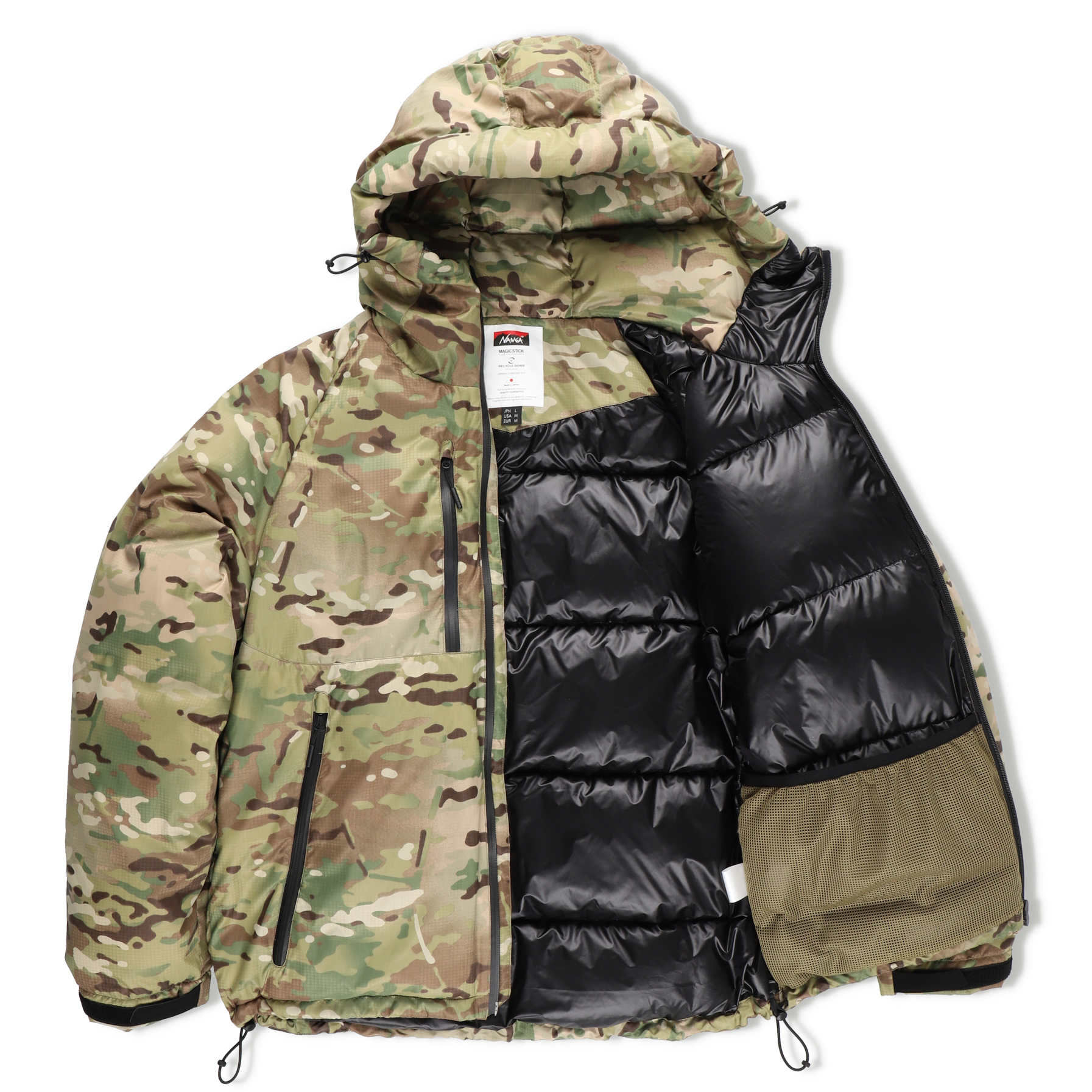 Magic Stick x Nanga Aurora Down Jacket Military Camo Men's - FW21 - US