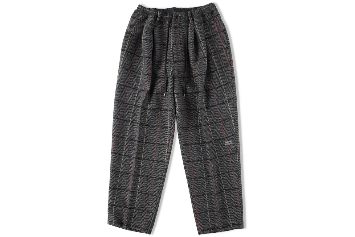 Magic Stick x Wildthings PL Wide Trousers Grey Plaid