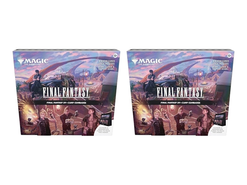 FINAL FANTASY XV CAMP COMRADES 日英　セット Magic: The Gathering Final Fantasy XV Camp Comrades Booster Box 2x